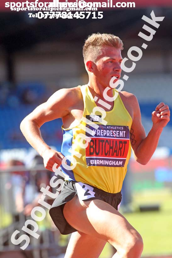 Mens 5000 metres, World Championship Team Trials, Alexander Stadium, Birmingham